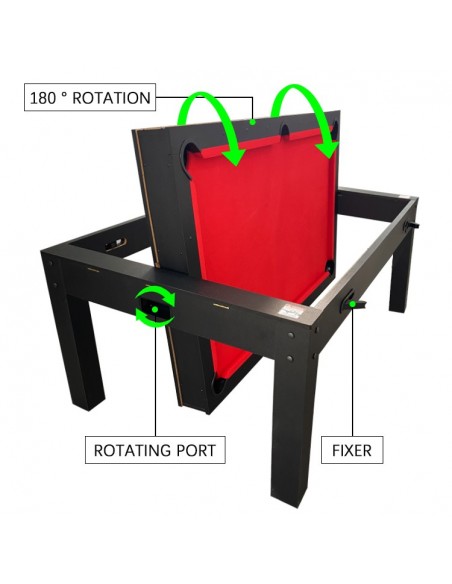 copy of 7 FT Billard Air Hockey - Tischtennis - Mehrspieltisch