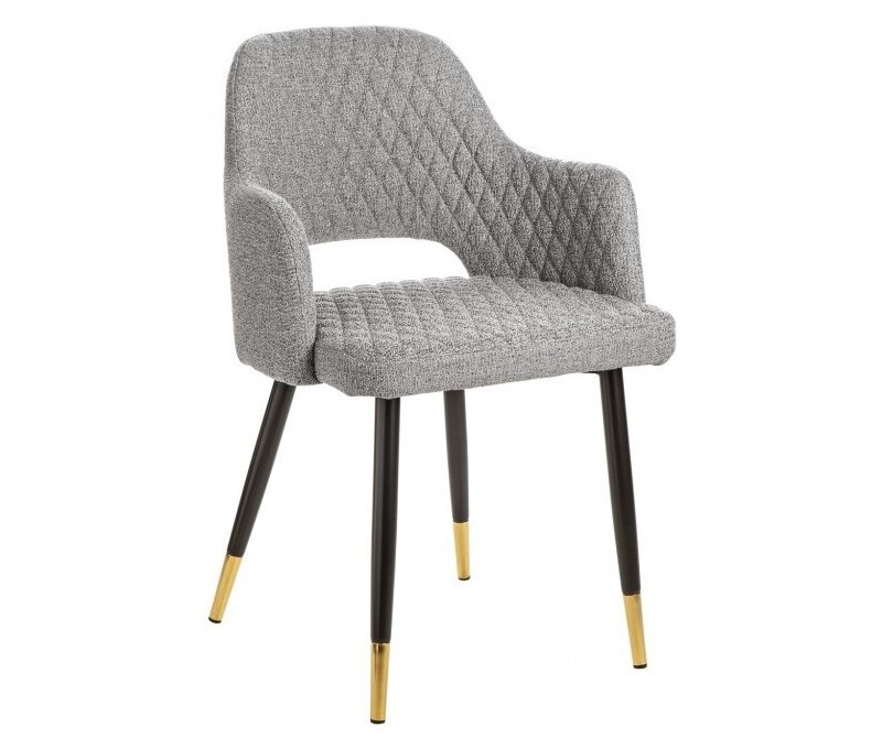 Chaise élégante PARIS gris clair avec...