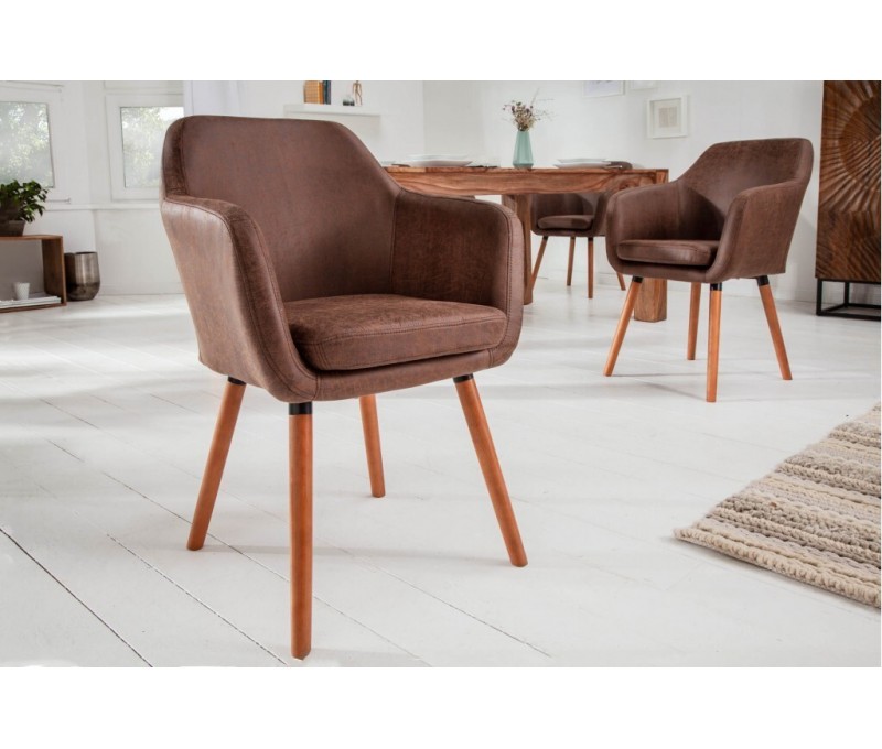 Chaise design à accoudoirs SUPREME...