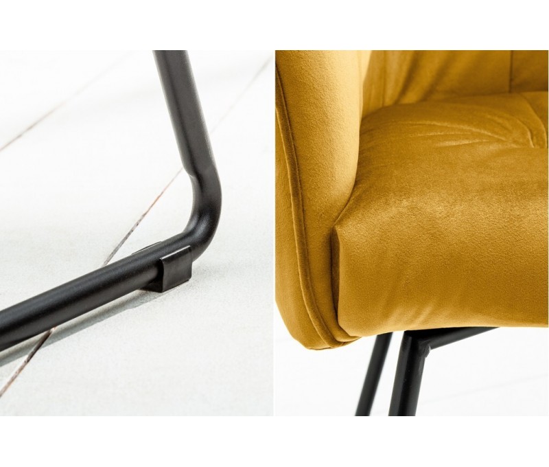 Chaise design exclusive LOFT jaune...