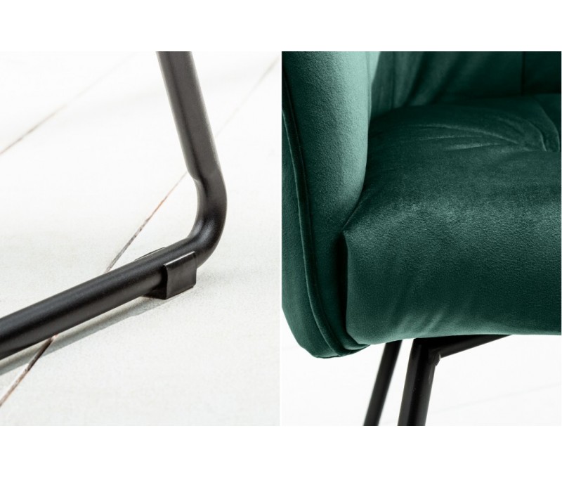 Chaise design exclusive LOFT vert...
