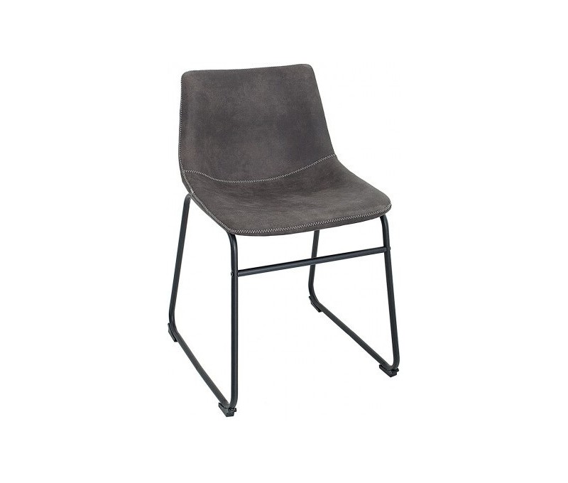 Chaise design industriel DJANGO gris...
