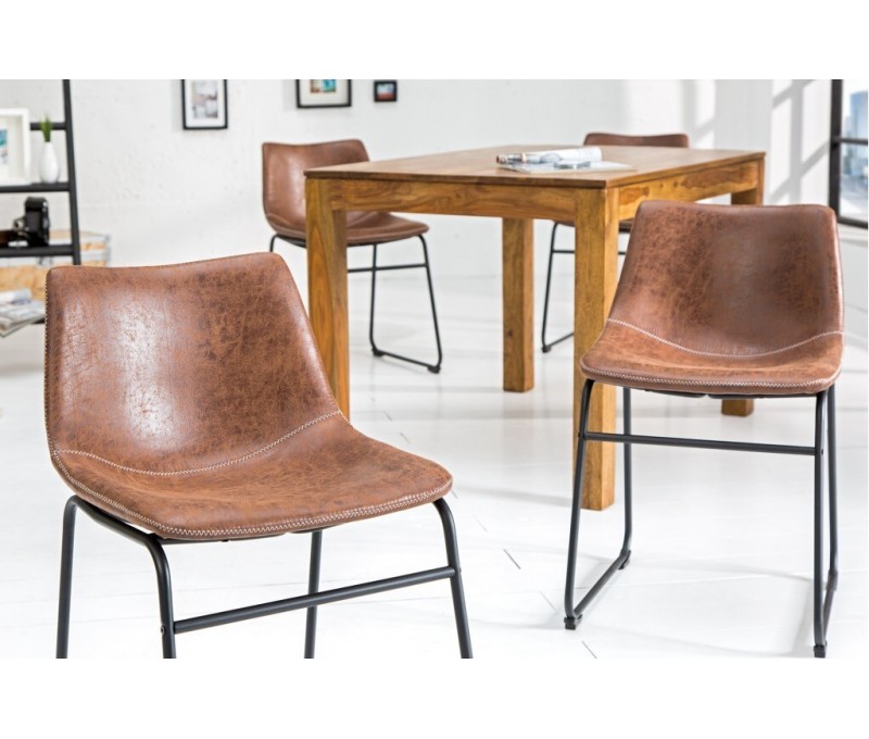 Chaise design industriel DJANGO...