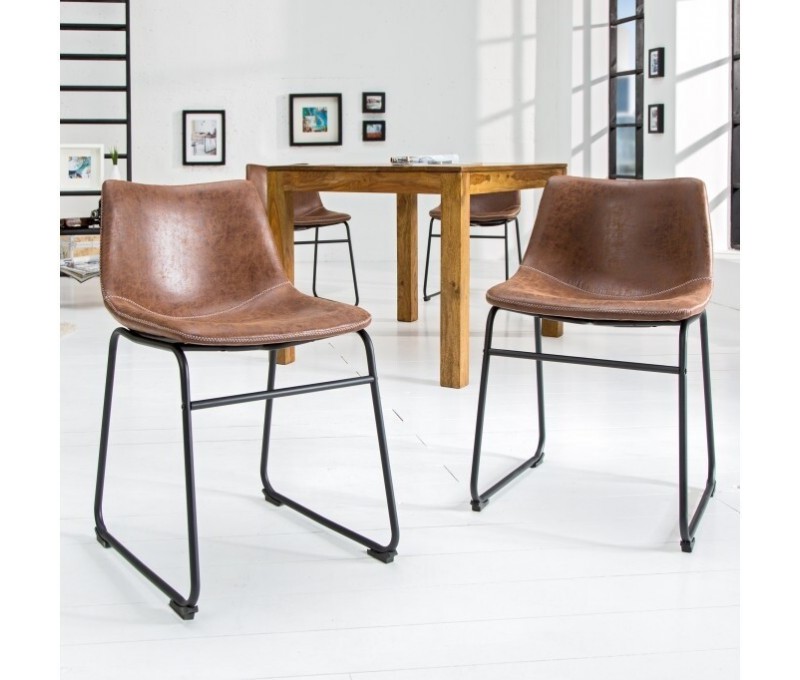 Chaise design industriel DJANGO...