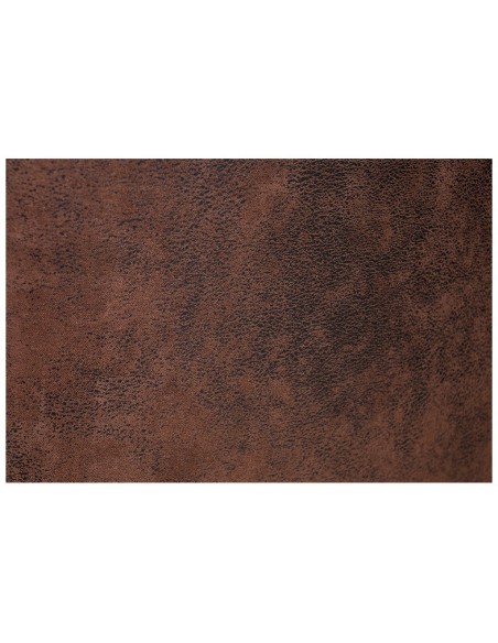 Chaise design moderne MILANO marron antique rev?tement en microfibre