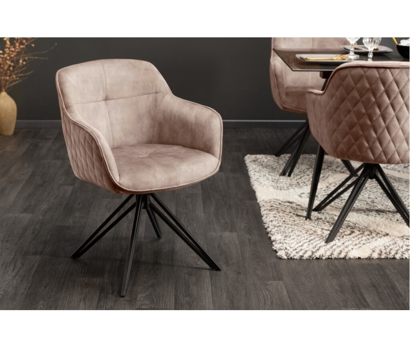 Chaise design pivotante EUPHORIA...