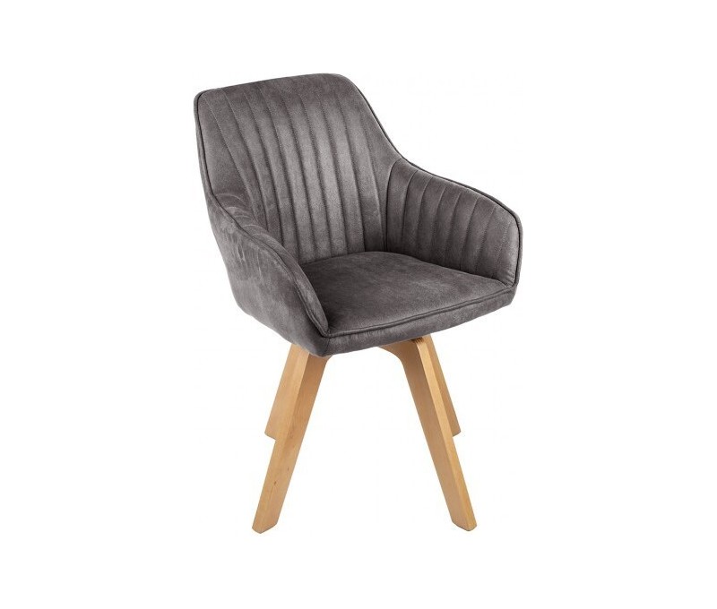 Chaise design pivotante LIVORNO gris...