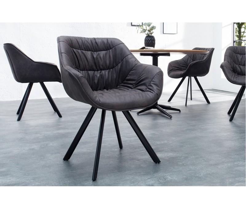 Chaise design THE DUTCH COMFORT gris...