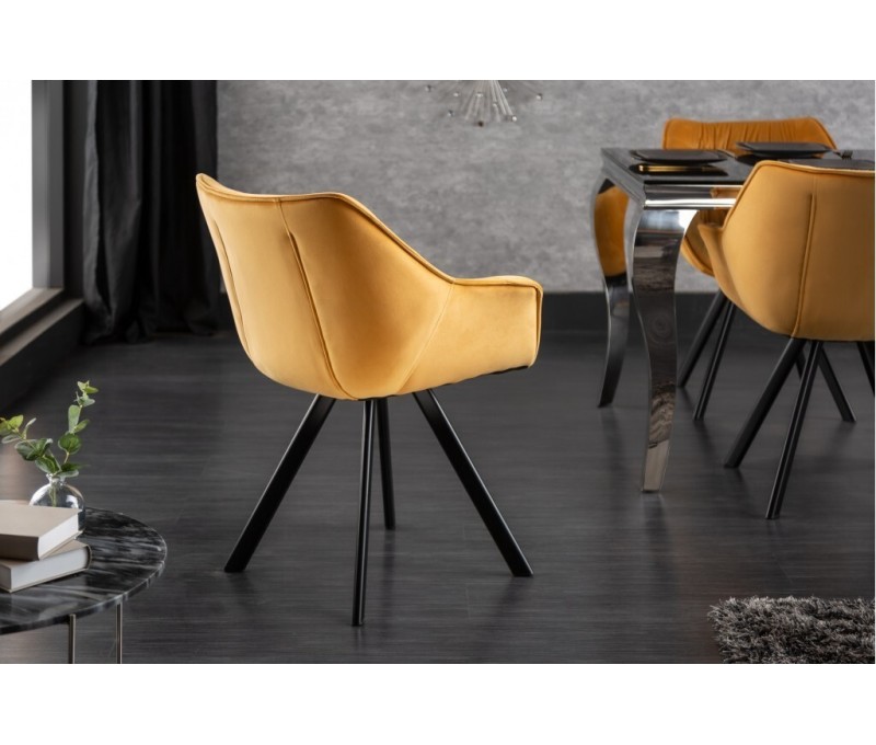 Chaise design THE DUTCH COMFORT jaune...