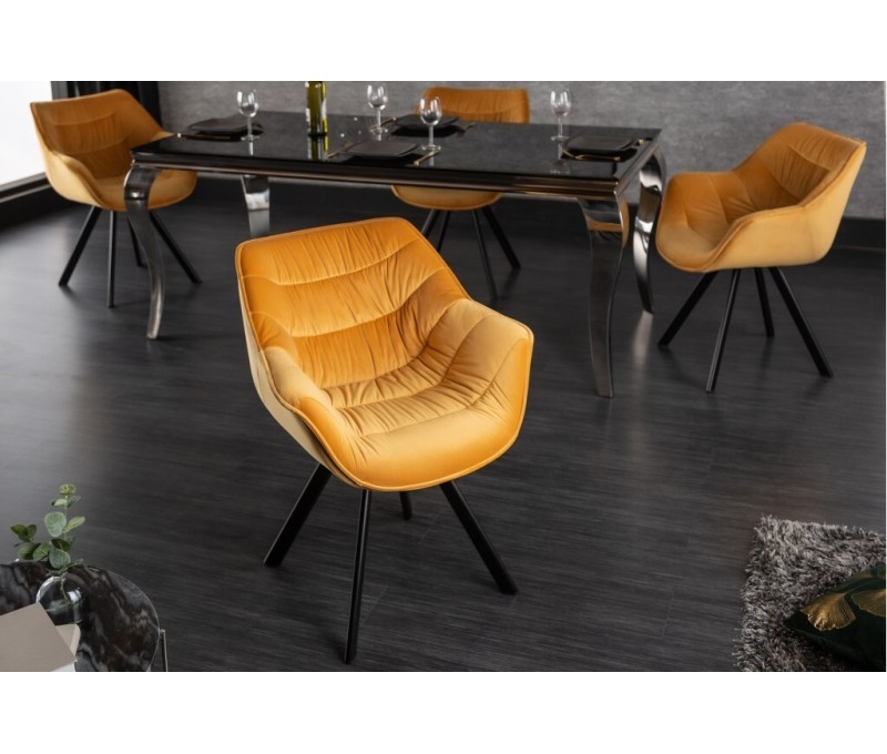 Chaise design THE DUTCH COMFORT jaune...