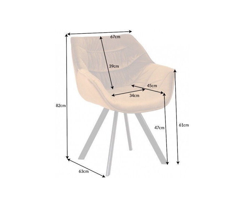 Chaise design THE DUTCH COMFORT jaune...