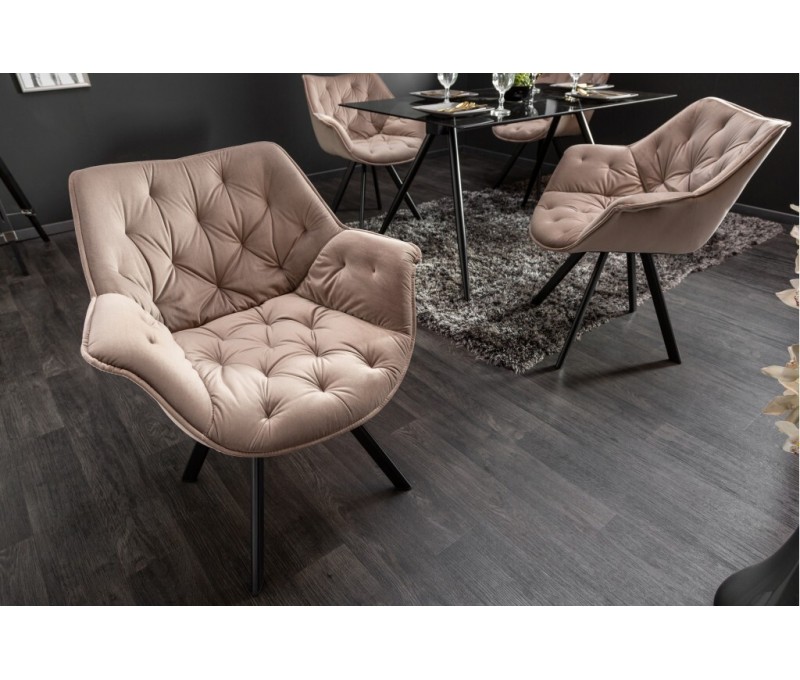 Chaise en velours THE DUTCH COMFORT...