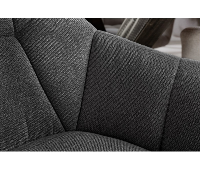 Chaise pivotante PAPILLON anthracite...