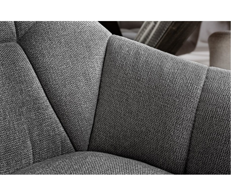 Chaise pivotante PAPILLON gris foncé...