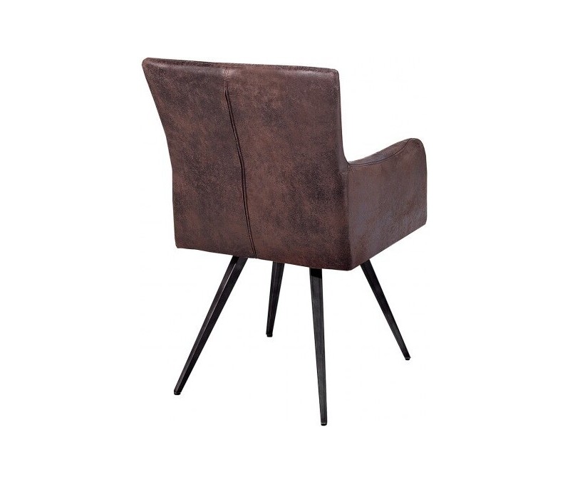 Chaise rétro design ROADSTER marron...