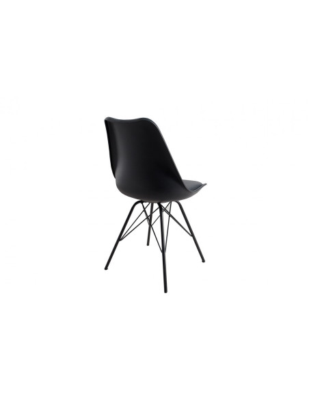 Chaise rétro SCANDINAVIA MEISTERST?CK noire Chaise de conf?rence