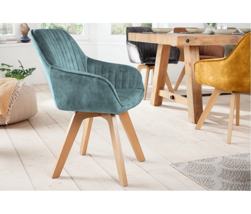 Chaise design pivotante LIVORNO...