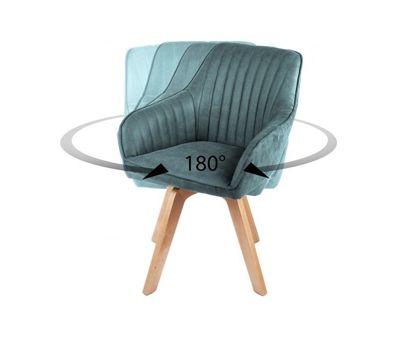 Chaise design pivotante LIVORNO...