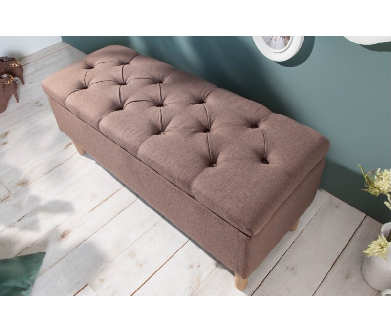 Banc coffre 100cm avec espace de...