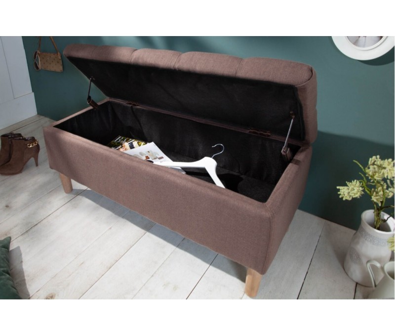 Banc coffre 100cm avec espace de...