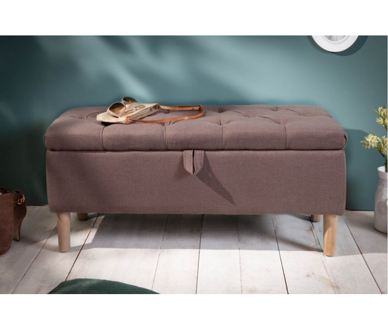 Banc coffre 100cm avec espace de...