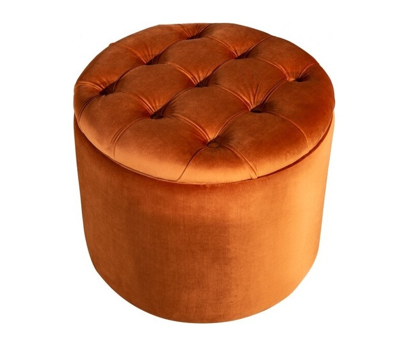 élégante tabouret MODERN 50cm velours...