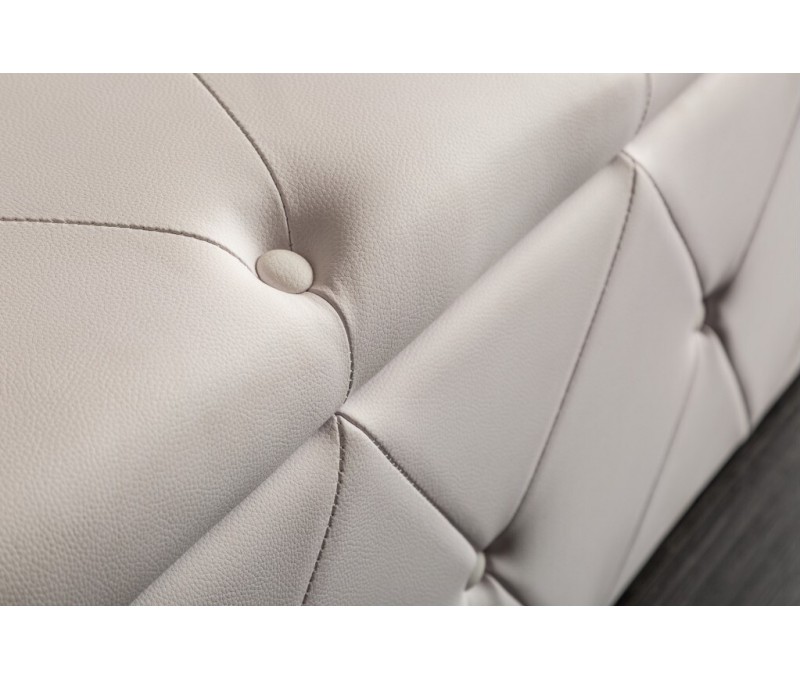 Banc coffre 140cm blanc