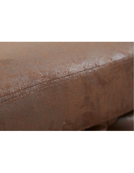 Pouf MODERN BAROCK 92cm marron antique Pouf