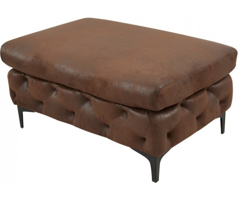 Pouf MODERN BAROCK 92cm marron...
