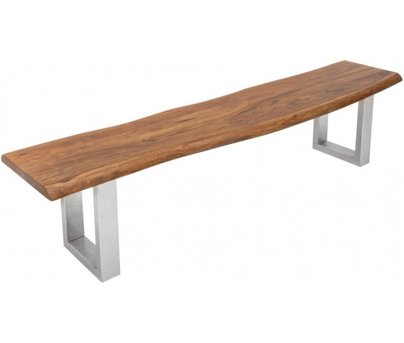 Banc massif en tronc d'arbre MAMMUT...