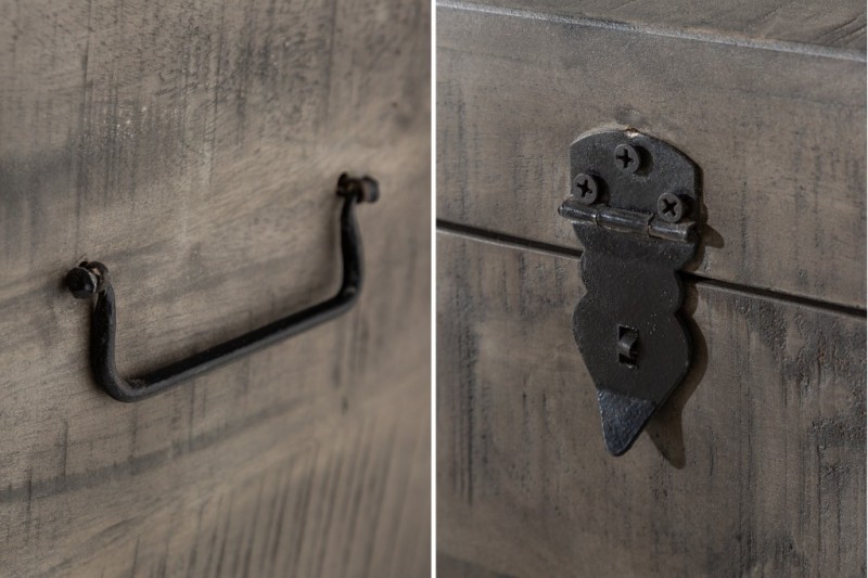 Banc de coffre industriel FACTORY LOFT 115cm...