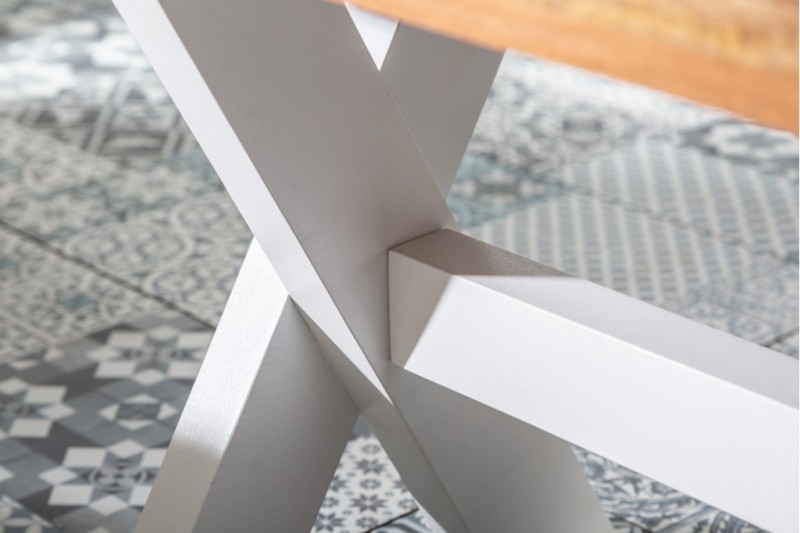 Banc élégant LONG ISLAND 160cm bois de mangue...