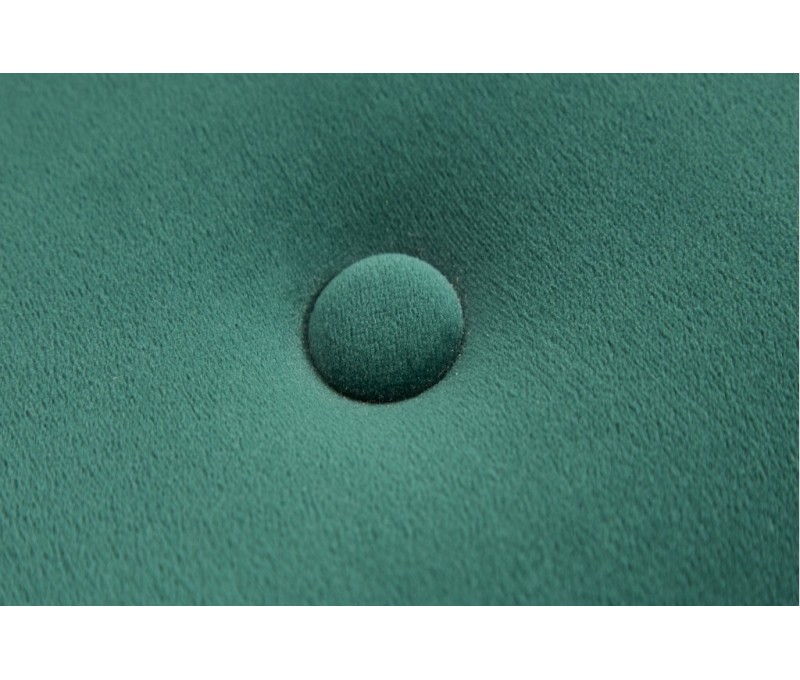 Tabouret élégant velours vert...