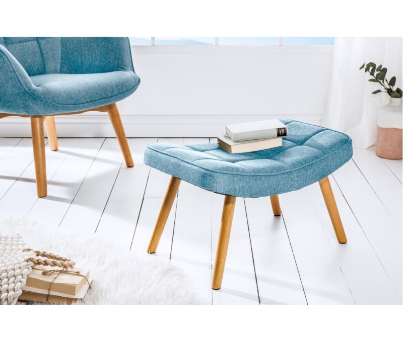 Tabouret design SCANDINAVIA bleu...
