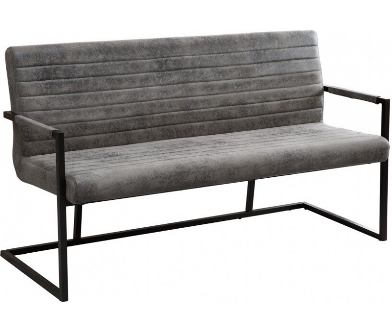 Banc industriel LOFT 160cm gris...