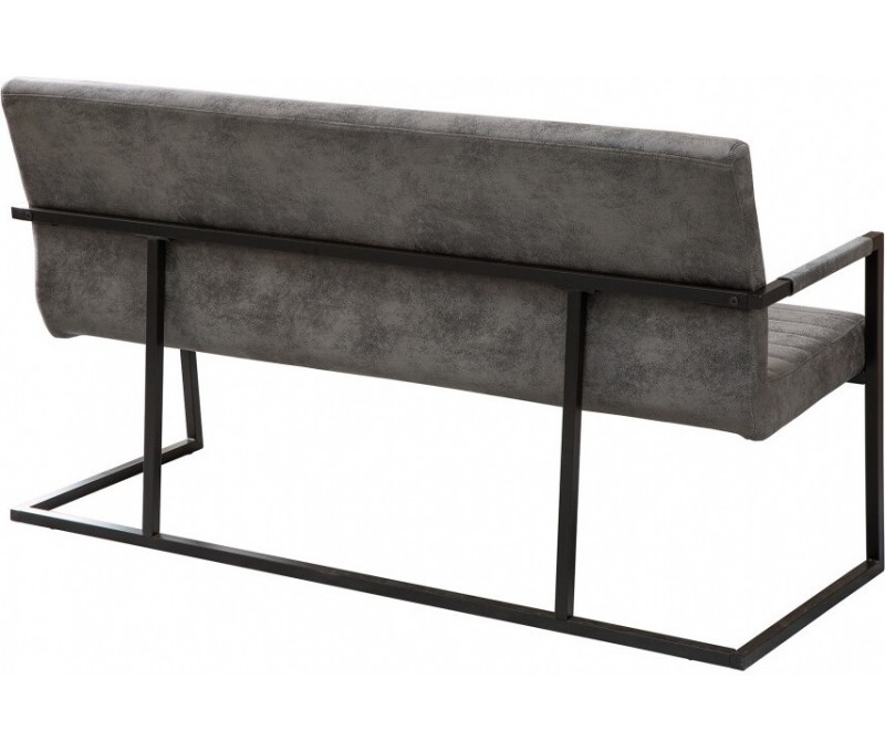 Banc industriel LOFT 160cm gris...