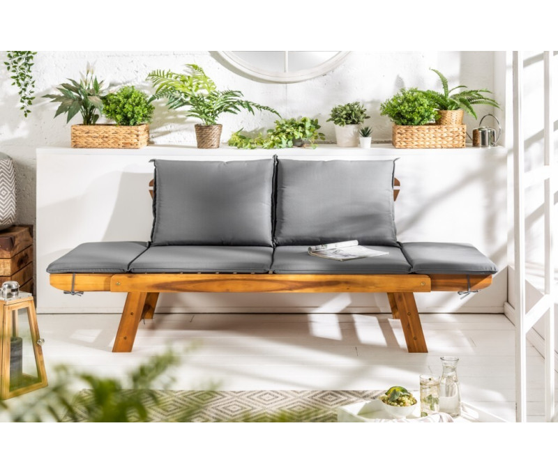 Banc massif MODULAR 152cm acacia Banc...