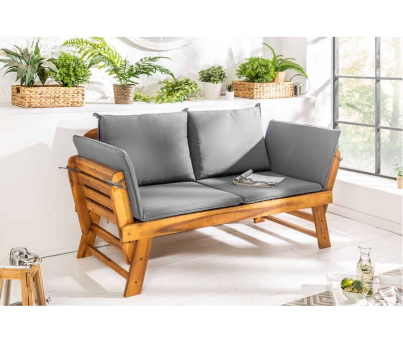 Banc massif MODULAR 152cm acacia Banc...