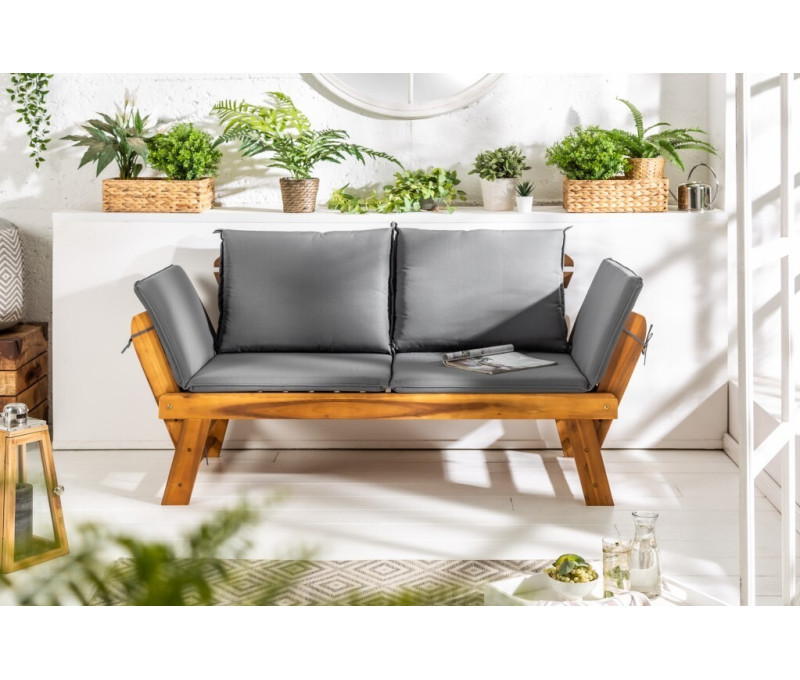 Banc massif MODULAR 152cm acacia Banc...