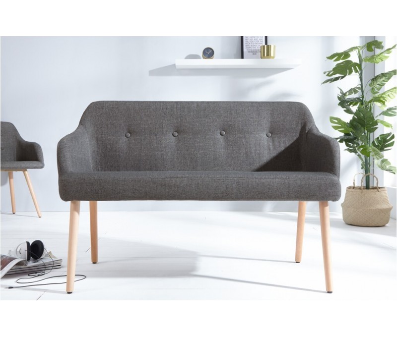 Banc design SCANDINAVIA 116cm hêtre...