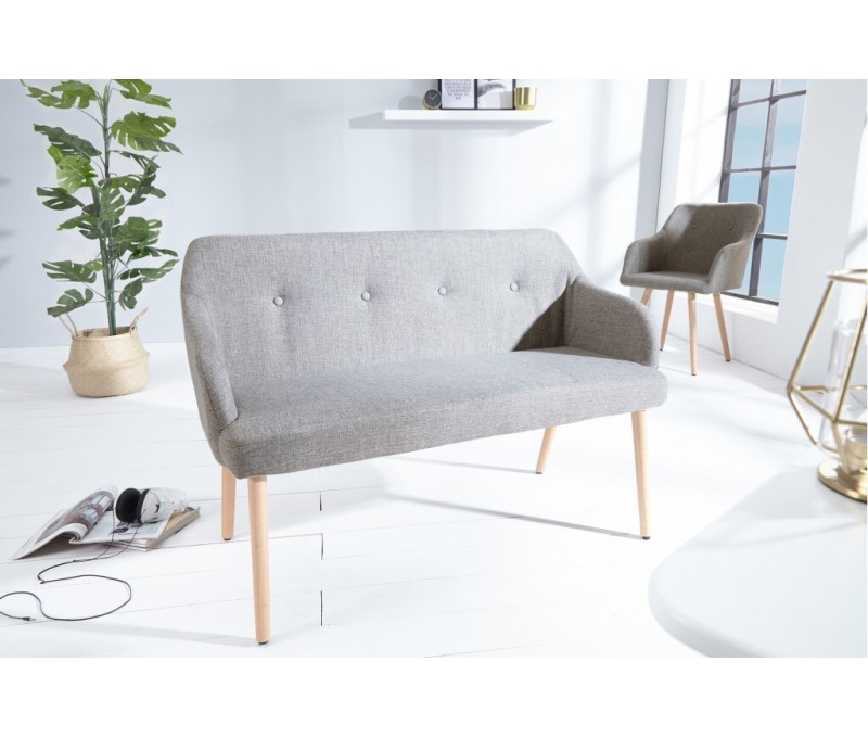 Banc design SCANDINAVIA 116cm hêtre...