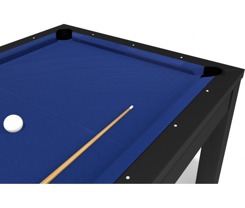 MESA DE COMEDOR BILLAR 6FT NEGRO