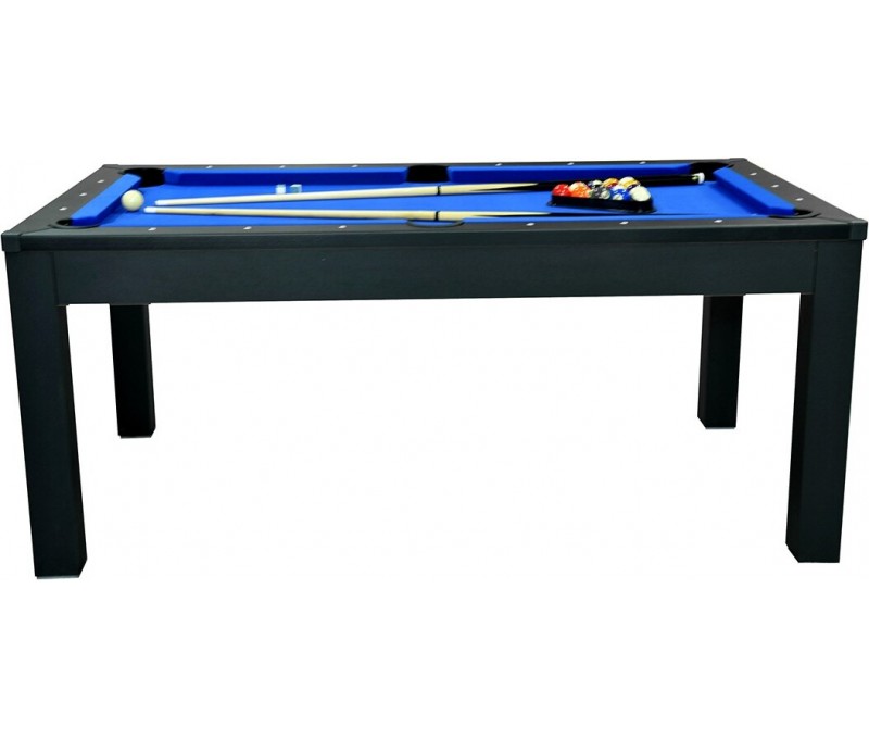 MESA DE COMEDOR BILLAR 6FT NEGRO