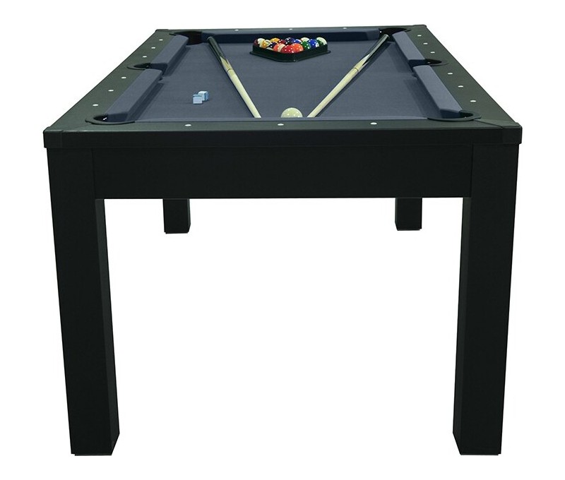 MESA DE COMEDOR BILLAR 6FT NEGRO