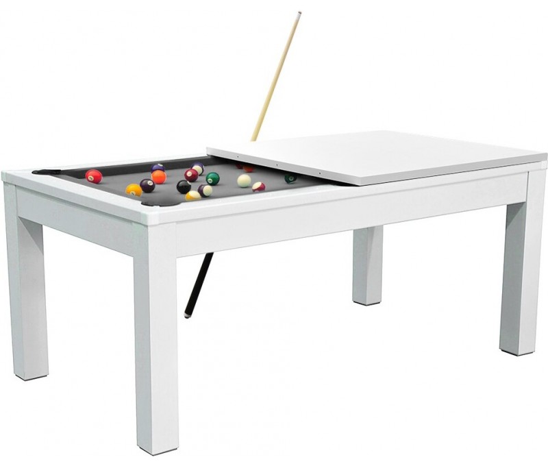 MESA DE COMEDOR BILLAR 7FT BLANCO