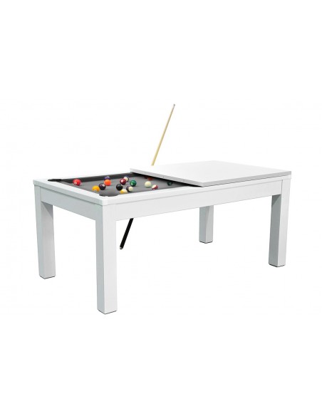 MESA DE COMEDOR BILLAR 7FT BLANCO