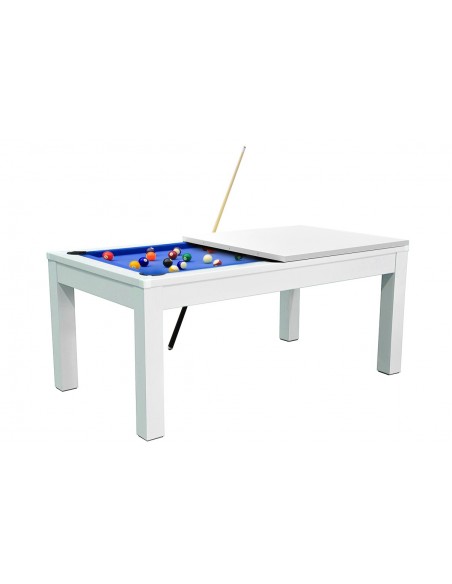 MESA DE COMEDOR BILLAR 7FT BLANCO