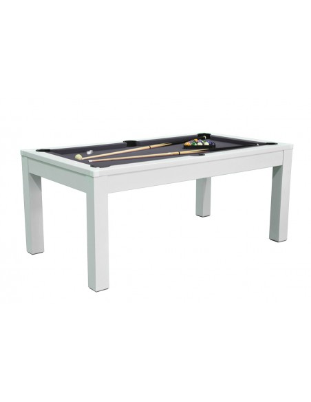 MESA DE COMEDOR BILLAR 7FT BLANCO