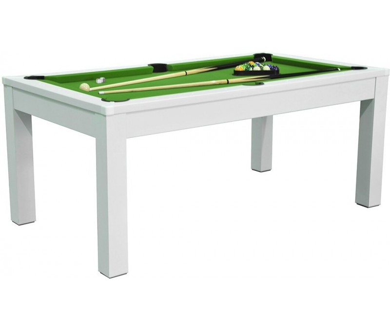 MESA DE COMEDOR BILLAR 7FT BLANCO