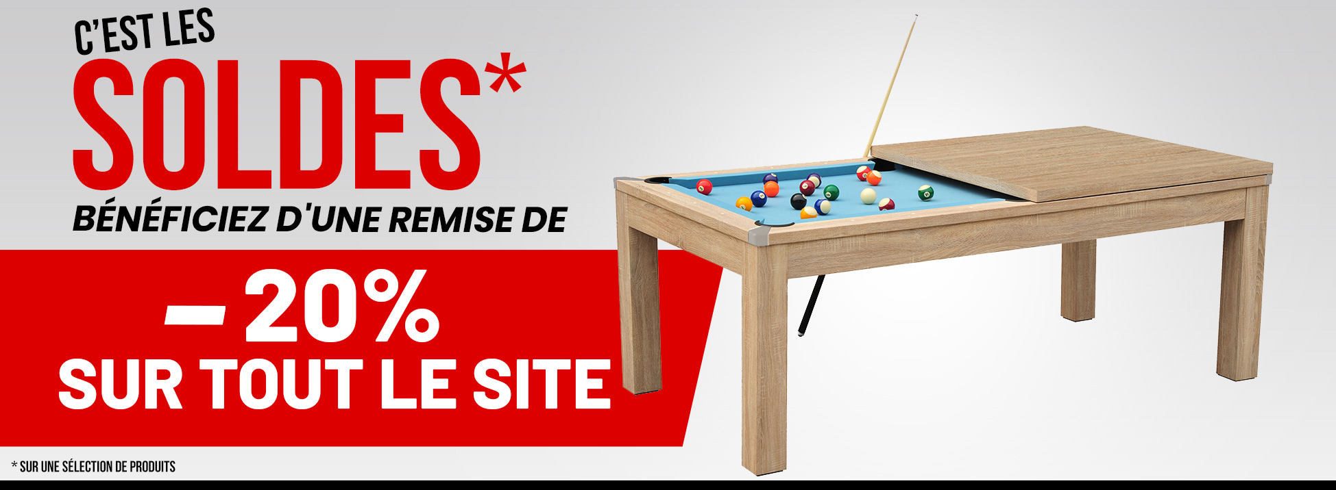 Soldes d'hiver 20%